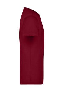 Bordo Yuvarlak Yaka T shirt