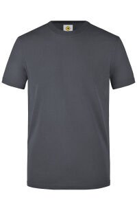 Füme Sıfır Yaka T shirt