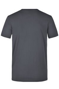 Füme Sıfır Yaka T shirt