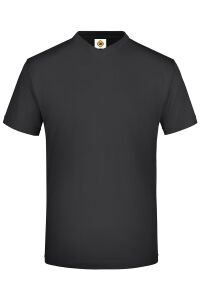Siyah T shirt V Yaka