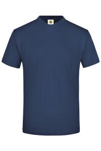 V Yaka Lacivert T shirt