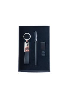 3'LÜ USB-KALEM-ANAHARLI SET