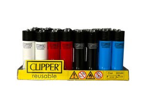 CLİPPER DÜZ RENKLİ ÇAKMAK 48 ADET