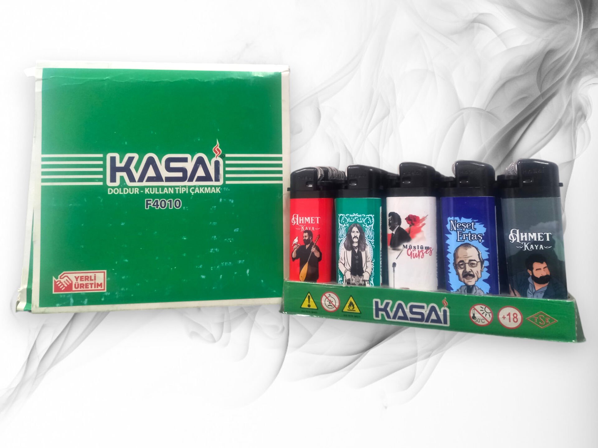 KASAİ BASKILI ÇAKMAK 50 ADET