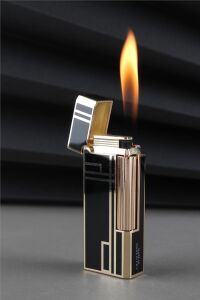 SİYAH-GOLD METAL ÇAKMAK